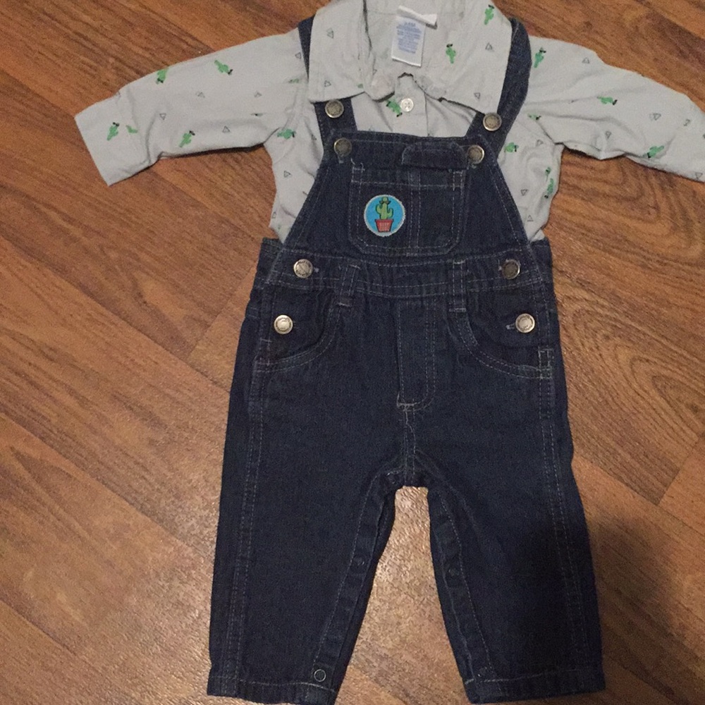 Baby boy overalls